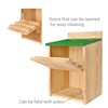 Owl House Owl Box with Bird Stand Design, Owl Nesting
