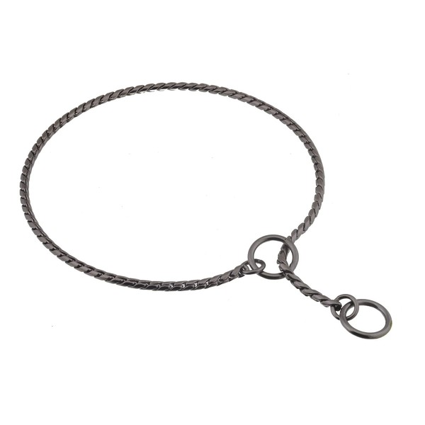 Alvalley Metal Chain Dog Show Collar - Pet Slip Collar