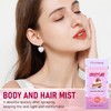 Chinosuo Strawberry Shortcake Body Hair Milk Spray, Vanilla Cream Puff,