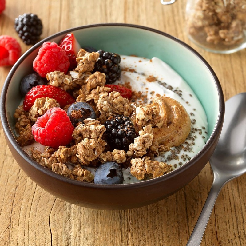 Quaker Protein Granola, Maple and Brown Sugar, 18oz