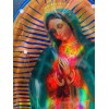 Christmas Light Up Lady Of Guadalupe Light Virgen De Guadalupe