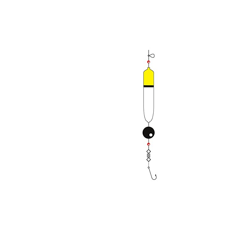 Tronixpro 2 x Sea Fishing Float Kit - 5''