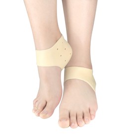 Heel Cover, Heel Care, Heel Moisturizing, Gel Pad, Breathable, Anti-stuffiness, Heel Support, Shock Absorption, Set of 2 (Heel Moisturizer)