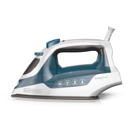 BLACK+DECKER Easy Steam Compact Iron, with Non Stick Soleplate