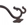 FLAG EMOTES Wall Mount Triple Hook Victorian Style Coat Hat