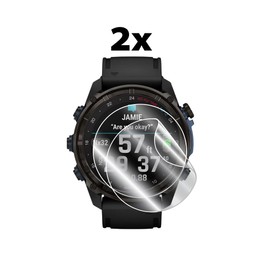 IPG for Garmin Descent Mk3i (Case Dimention:51 mm) Hydrogel Screen Protector (2 Units) Invisible HD Clear Film Anti Scratch Guard-Smooth/Self-Healing/Bubble for Mk3i/51 mm