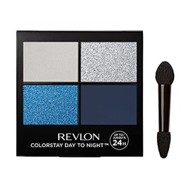 Revlon ColorStay Day to Night Eyeshadow Quad, Longwear Shadow Palette with Transitional Shades and Buttery Soft Feel, Crease & Smudge Proof, 580 Gorge