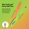 Karroy Limas de uñas y pulidores para uñas naturales de