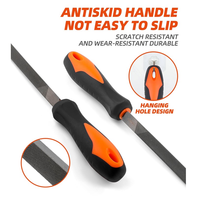 DIFFLIFE Needle File (8'' Triangular File)