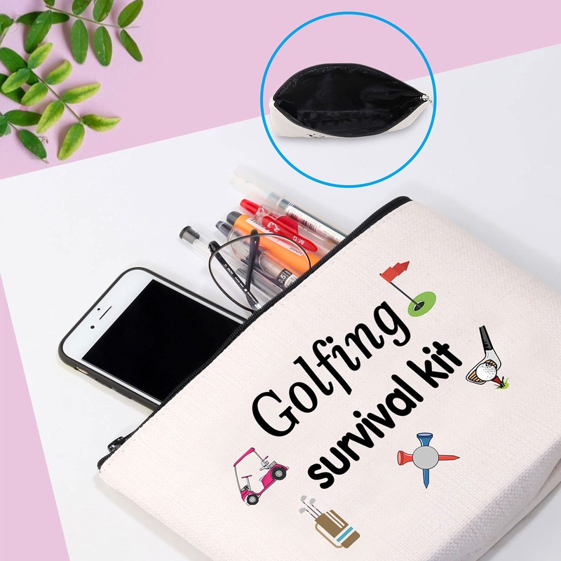 Golfing Survival Kit Makeup Bag Golfing Gift Golf Accessories Gift