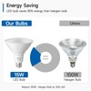 SHINESTAR 6-Pack Outdoor Flood Light Bulb, 15W (100W Equivalent), Dimmable