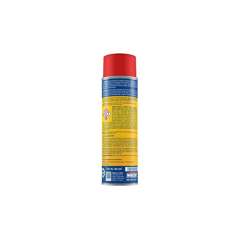 Winzer Polylube Clear Gel Lubricant with PTFE - 13 oz