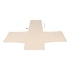 Recliner Chair Cover Thick T Shape Beige Anti Slip Reversible
