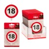 Dekora - Birthday Candles for Cakes with Forbidden Sign -