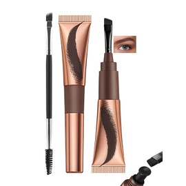 Erinde Tinte en Gel para Cejas Efecto Cejas Tatuadas, Duradero y Resistente al Agua, Fácil de Aplicar y Remover, No Mancha ni Se Transfiere, Acabado Mate Natural con Aplicador Incluido, AUBURN 03#
