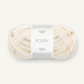 SANDNES GARN Poppy – Colour: Spring Leaf (1011) – 50 g/Approx. 110 m Wool