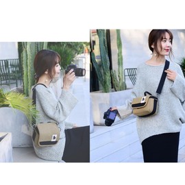 Piegelreflex Camera Bag, Waterproof Camera Bag for SLR Cameras, Camera Bag for SLR Cameras, Digital Cameras, Compact Cameras, Camera Accessories (Yellow), yellow, Unisex