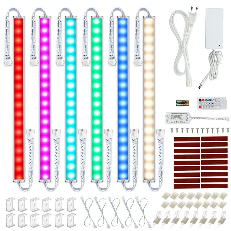 Kitchen Under Cabinet LED Light. RGBW. Color Change & Super