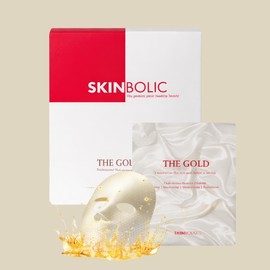 Skinbolic The Gold Mask 1 box 10 sheets Wrinkle Lifting Nutritional Mask Pack / 스킨볼릭 더골드 마스크 1박스 10매입 주름 리프팅 영양마스크팩