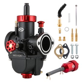 PE26 Carburetor 26mm Carb with Carb jets for 150cc to 200cc Universal 2T 4T Engine Dirt Bike Motocross Motorcycle Scooter ATV Quad