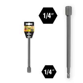 IVY Classic 44660 1/4" x 6" Magnetic Nut Setter, Impact Plus, 1/Card