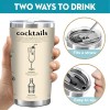 Sample Order Available for 20oz Double Silver Side Tumblercapacity: 20