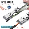 VOGARB Curved and Slanted Nail Clippers for Men Thick Toenails
