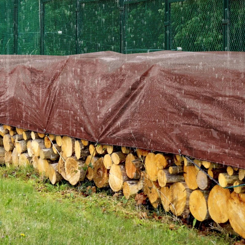 Vevor Lona Impermeable De Polietileno Con Ojillos 3 X 3.6m