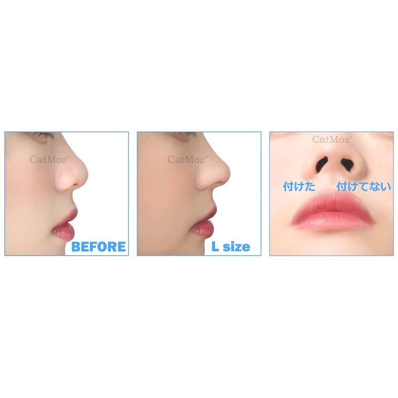 CatMoz 3D Nose Petite, 5 Sizes, Improve Bun Nose, Pig