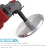 5/8-11 Thread 6 Inch Aluminum Backer Pad Set for Precision