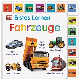 Erstes Lernen. Fahrzeuge: Pappbilderbuch mit Griff-Register und über 120 Fotos ab 1 Jahr