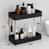Bathroom Countertop Organizer Shelf for Skincare and Toiletry Storage –