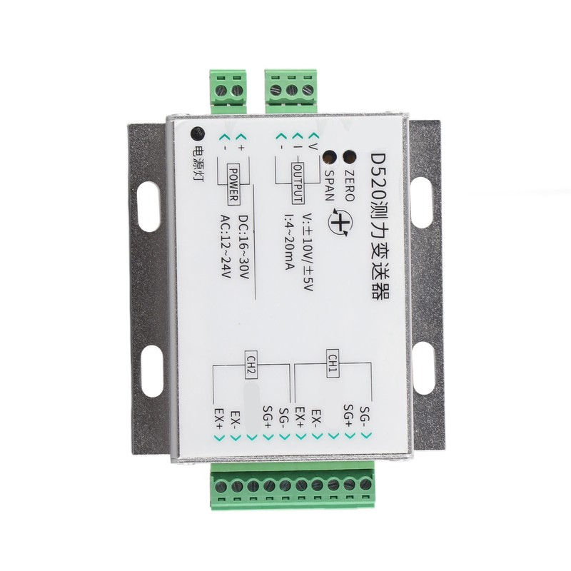 Pressure Transmitter Force Measurement Transducer Sensor 2 In 1 Out
