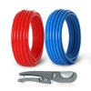 1/2 Inch Seelink Blue & Red PEX-B Pipe, 2 x