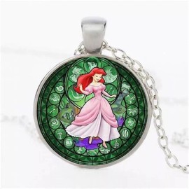 Fashion Jewelry FANTASY LITTLE MERMAID OCEAN  Silver Pendant fits 20" to 22" Necklace Men Women