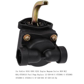Ewillownm Compatible with 47-559-11-S Fuel Pump for Kohler K341 K301 K241 Engine Magnum Series M10 M12 M16 Replace 12-559-04-S 4755901-S 4755903 4755904-S 4755911-S 47-559-04S 47-559-11S