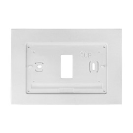 F61-2663 Wall Plate for Sensi Wi-Fi Programmable Thermostat, White Smart Thermostat Wall Plate Cover - 1 Pca