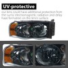 G-PLUS Headlights Assembly, Compatible with 2002 2003 2004 2005 Dodge