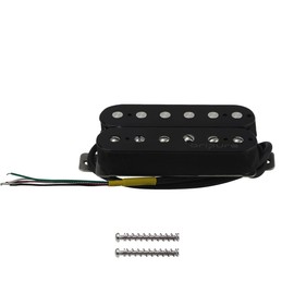 OriPure Alnico 5 Double Coil Humbucker Tonabnehmer Bridge Gitarre Pickup 16-17K Schwarz