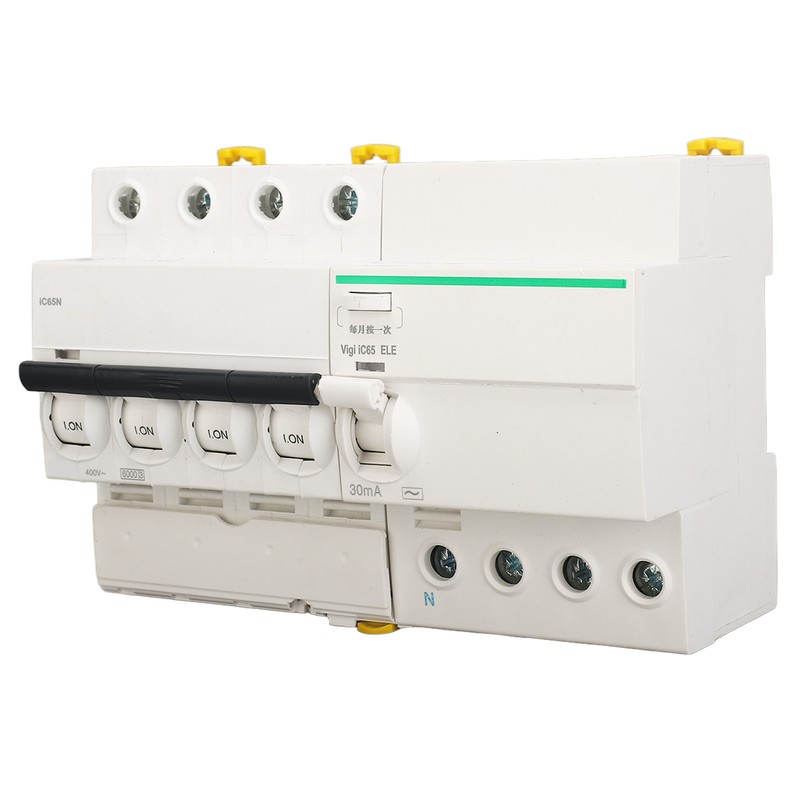 Miniature Circuit Breaker PA66 Flame Retardant Shell 4P and N
