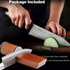BomCot Rolling Knife Sharpener Kit, Diamond and Ceramic Discs Roller