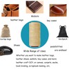 HILELIFE Waxed Thread, 260m 150D Waxed Thread for Leather Sewing,