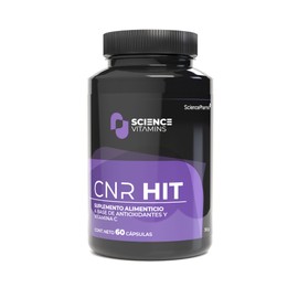 Science Vitamins CNR HIT | Glutatión, Trans-Resveratrol, Curcumina y NAD | 60 cápsulas