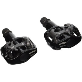 Wellgo WPD-823 MTB CR-MO Clipless Pedal, 9/16-Inch
