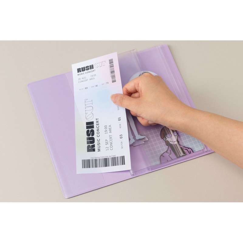 ライオン事務器 ファンデス グッズ用ケース GC-3 ライトグリーン