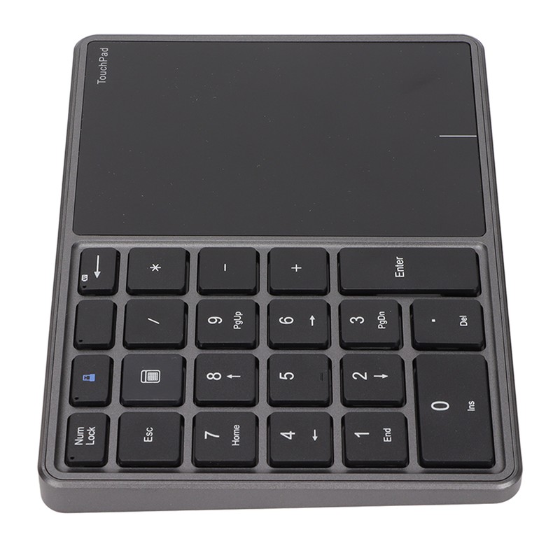 Wireless Numeric Keypad Touchpad Design 22 Keys 2.4G Dual Mode