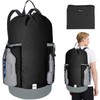 BALEINE 120L Laundry Bag Backpack, 900D Oxford Fabric Large Travel