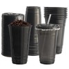 OBXMLFY 24 oz plastic ice coffee cups with lids and