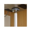 Plumb Pak PP10-4W Sink Tailpiece, 1-1/2 in Dia, Flanged, PVC,