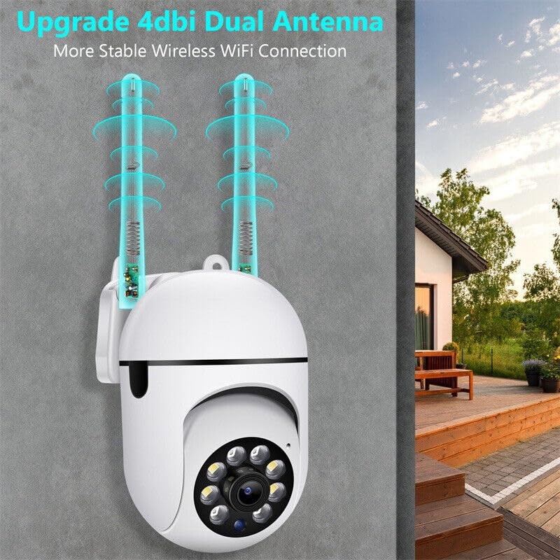 LEDON 1080P WiFi IP Camera Wireless CCTV HD PTZ Smart